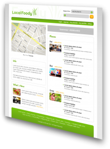 LocalFoody home page LocalFoody Beta Home Page
